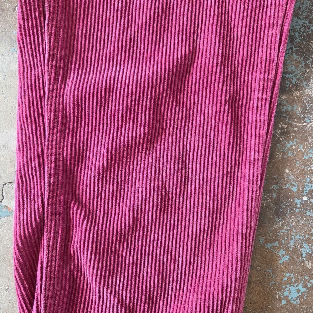 BDG Urban Outfitters Berry Corduroy Mom Pants Size 31 Straight Leg High Rise - Picture 5 of 8